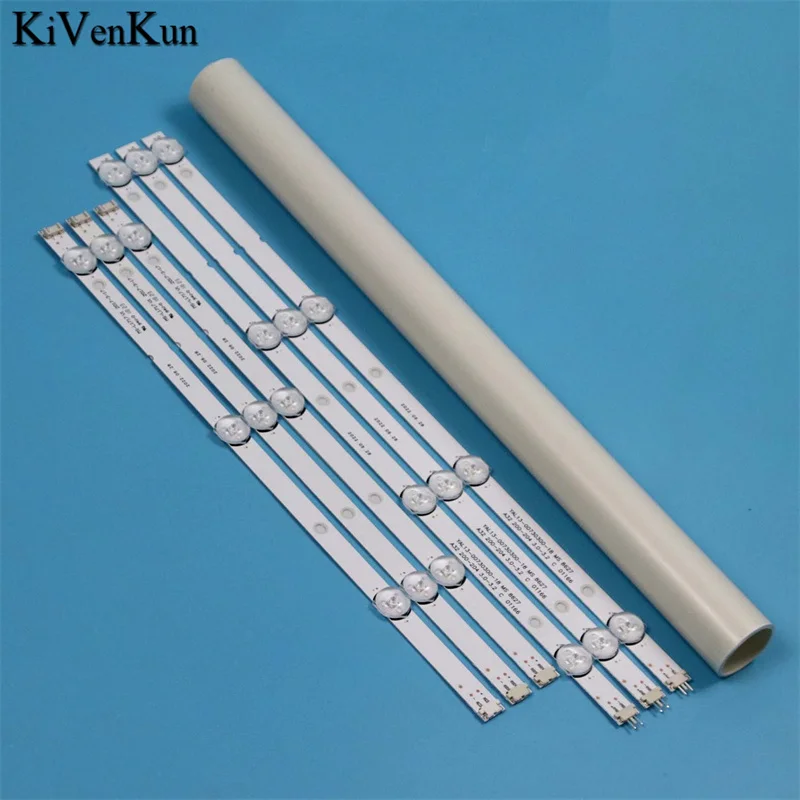 6Pcs LED TV Bands Bar MS-L1717 V1 Backlight Strip RF-AZ400E30-0701S-11 A1 Lanes Rulers JL.D40071330-001DS-M Planks Matrix Tapes