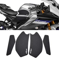 Almohadilla antideslizante para depósito de motocicleta, pegatinas de protección, almohadillas de tanque laterales para YZF-R15 R15 V4 R15M