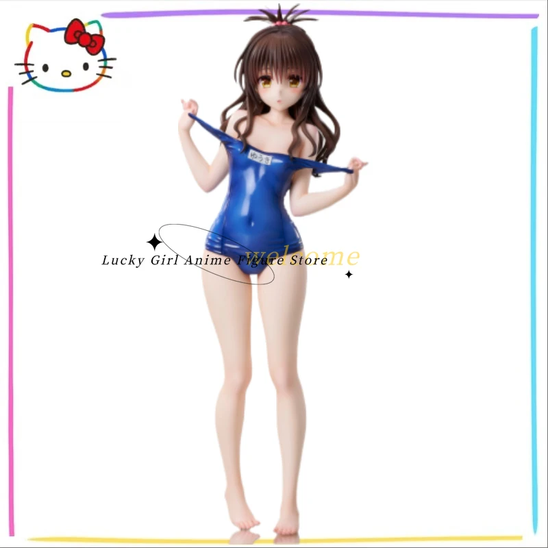 

In Stock Original UnionCreative Mimeyoi To LOVE-Ru Darkness Swimwear Series Yuuki Mikan 33CM Figure Ornaments Gift Cartoon Anime