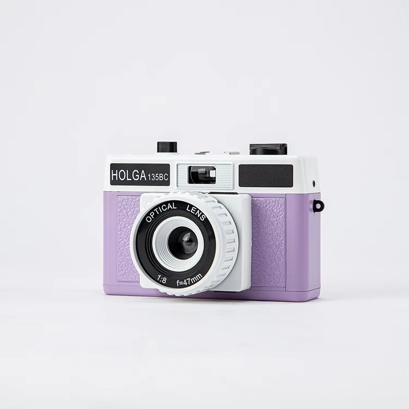 HOLGA 135BC 35mm Reusable Film Camera Vintage Point and Shoot Creative Camera Film Leak Light Dark Angle Creative Camera