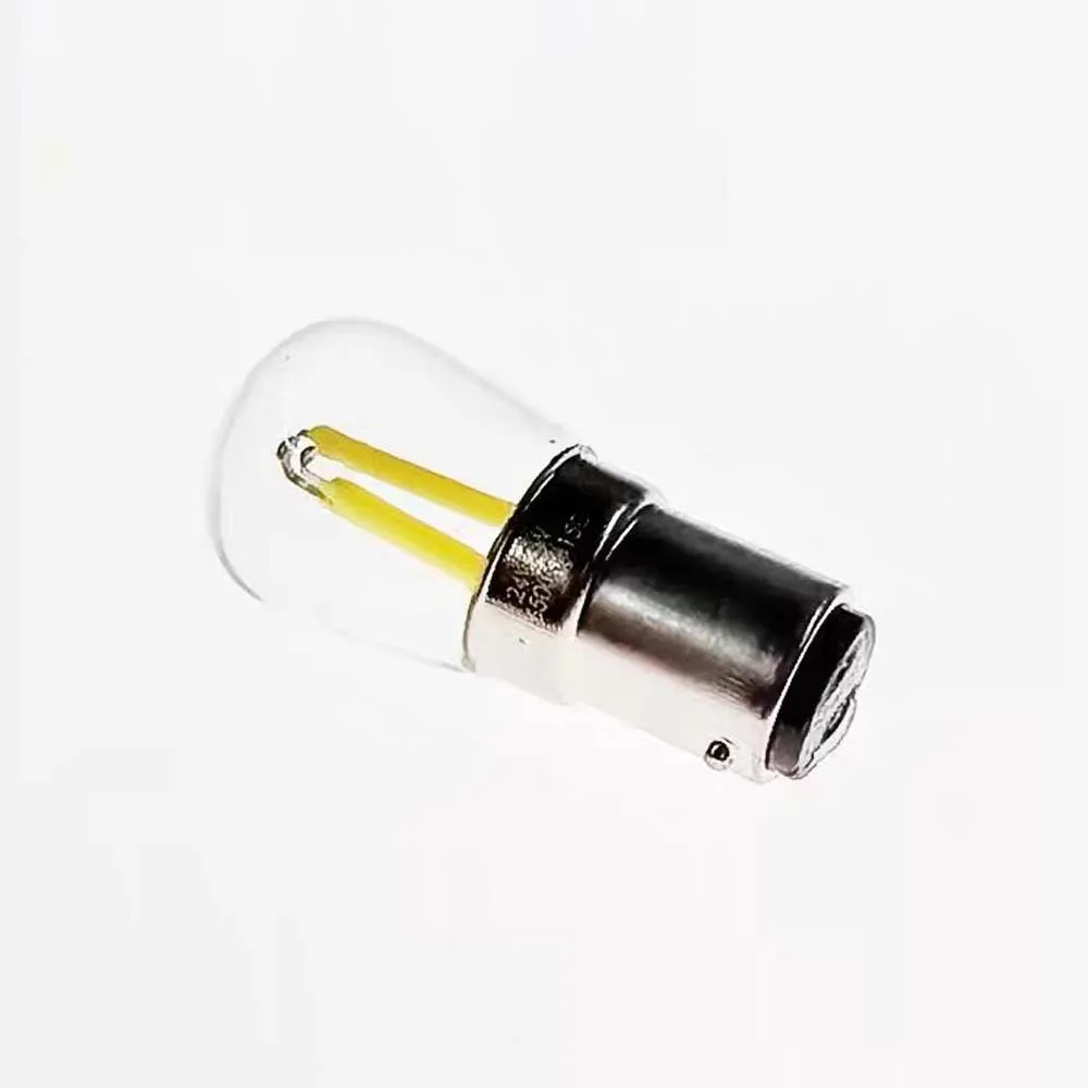 HoneyFly 5pcs Marine LED Bulb BA15D 12V/24V 3W 6500K Ship Mast Light Emergency Indicator Light Replacement for Incandescent Lamp