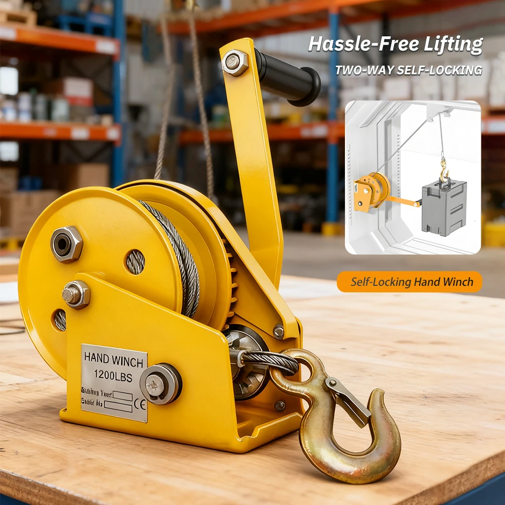 #12 Best Hand Crank Winch to Buy In 2026