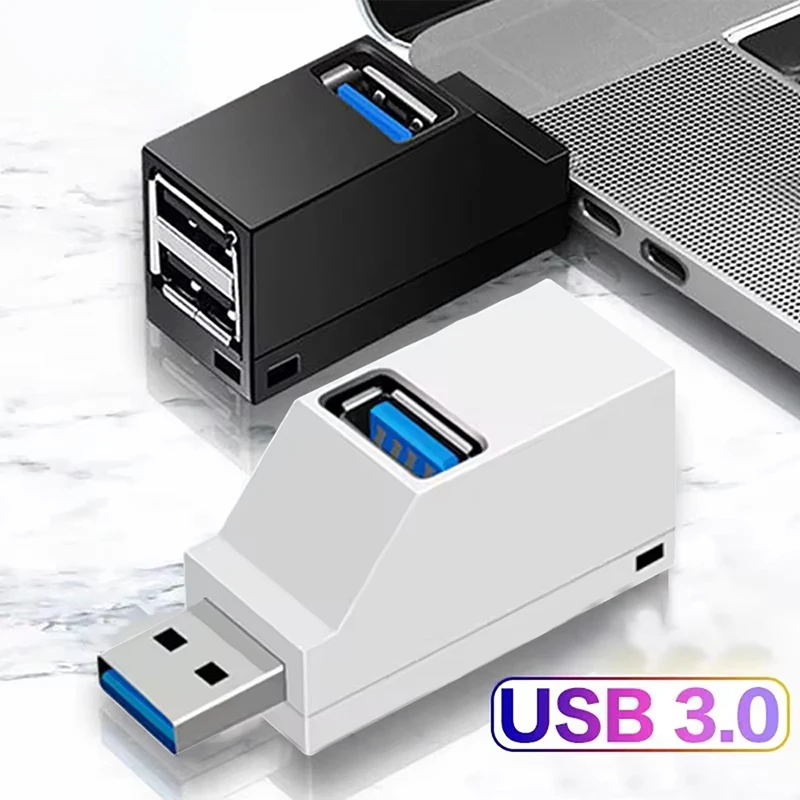 High Speed USB 3.0 HUB Multi Splitter Adapter 3 Ports U Disk Reader Expander Computer Accessories For PC Macbook Laptop Notebook