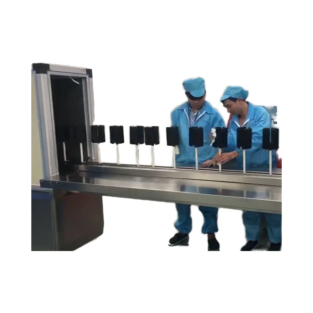 Neue mobile Produktionslinie für Pulverbeschichtung, kostengünstige Sprühkabinen für Stahlsubstrate für Metallbeschichtungsmaschinen