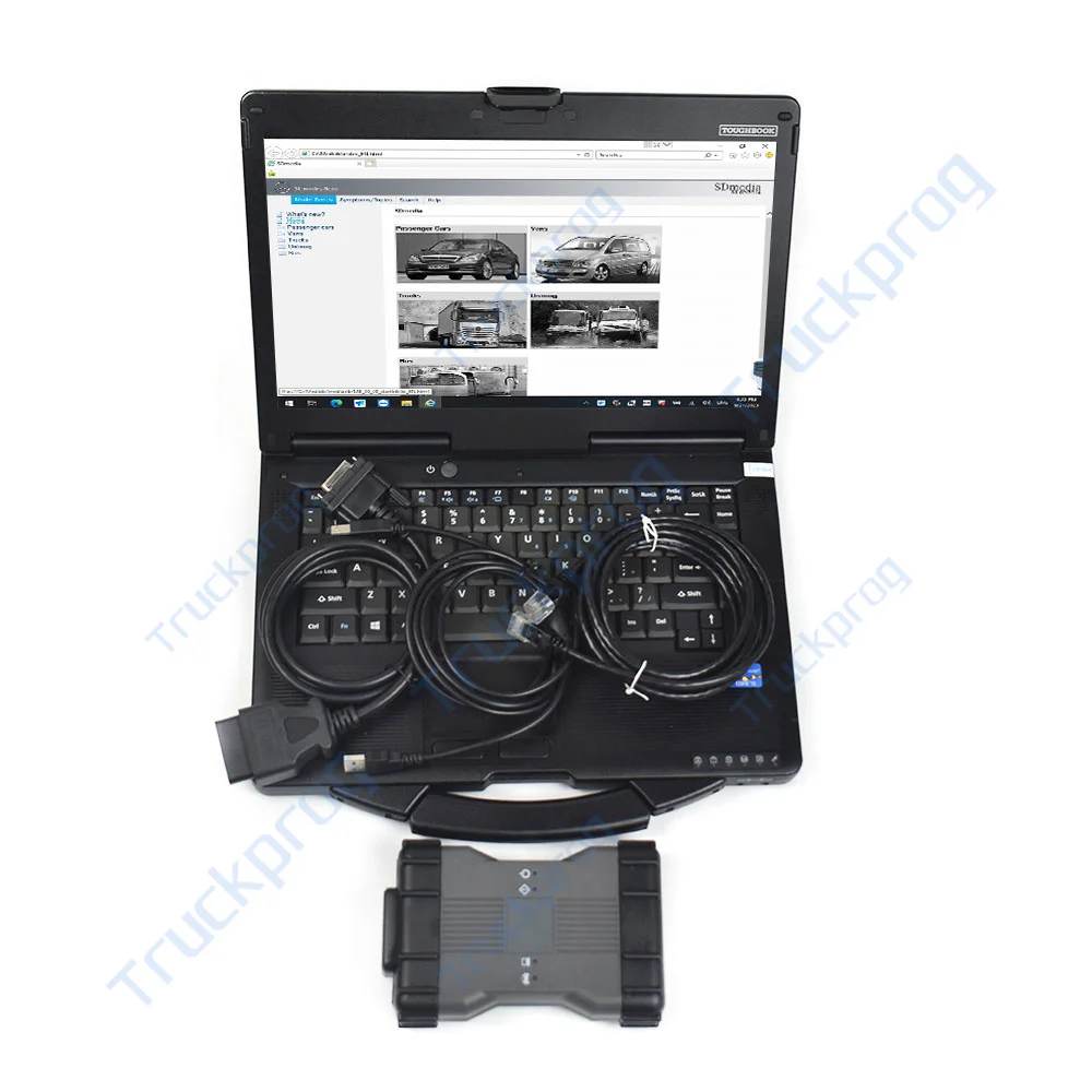 

Ноутбук CF53 для Ben-z Car Truck Diagnostic Tool MB Xentry das wis MB Star C6 Multiplexer Connect Mb Star Multiplexer