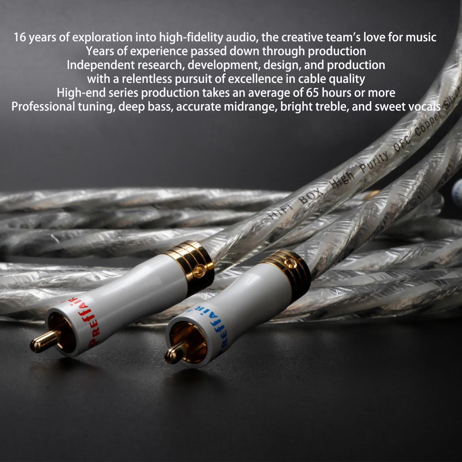 HiFi RCA-кабель xlr-кабель Позолоченный разъем Lotus Аудиокабель с нулевым шумом RCA-кабель для AMP Box TV