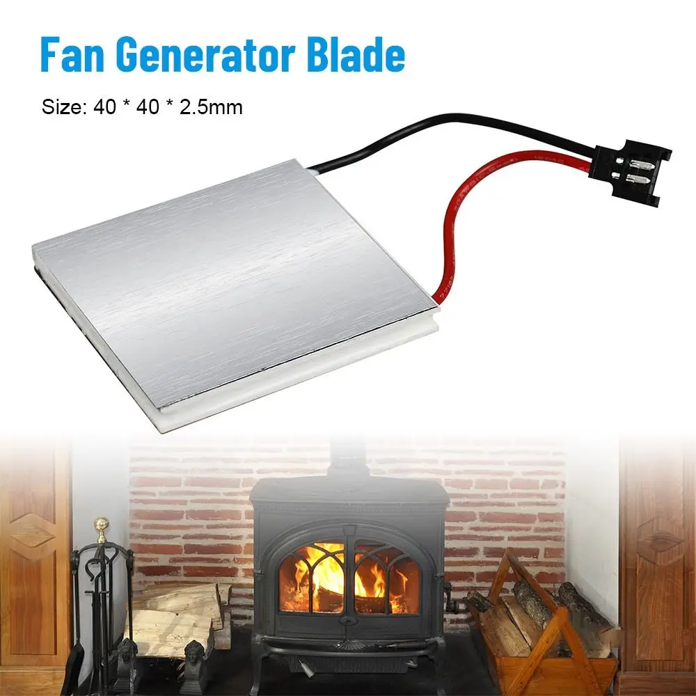 Resistance 227 ℃ Graphite Sheet Heat Conduction Fan Generator Blade Fireplace Fan Accessories Thermoelectric Generator