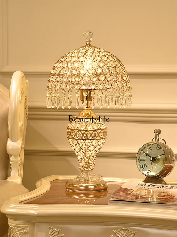 Light Luxury High-Grade Table-Top Decoration Luminous European High-End Crystal Decoration