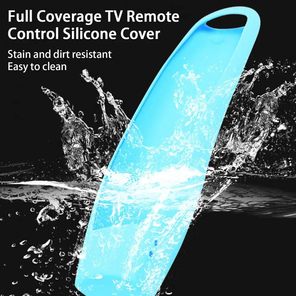 Flexible Remote Control Case Silica Gel Anti-drop Durable Remote Replacement Non-Slip Protective Cover