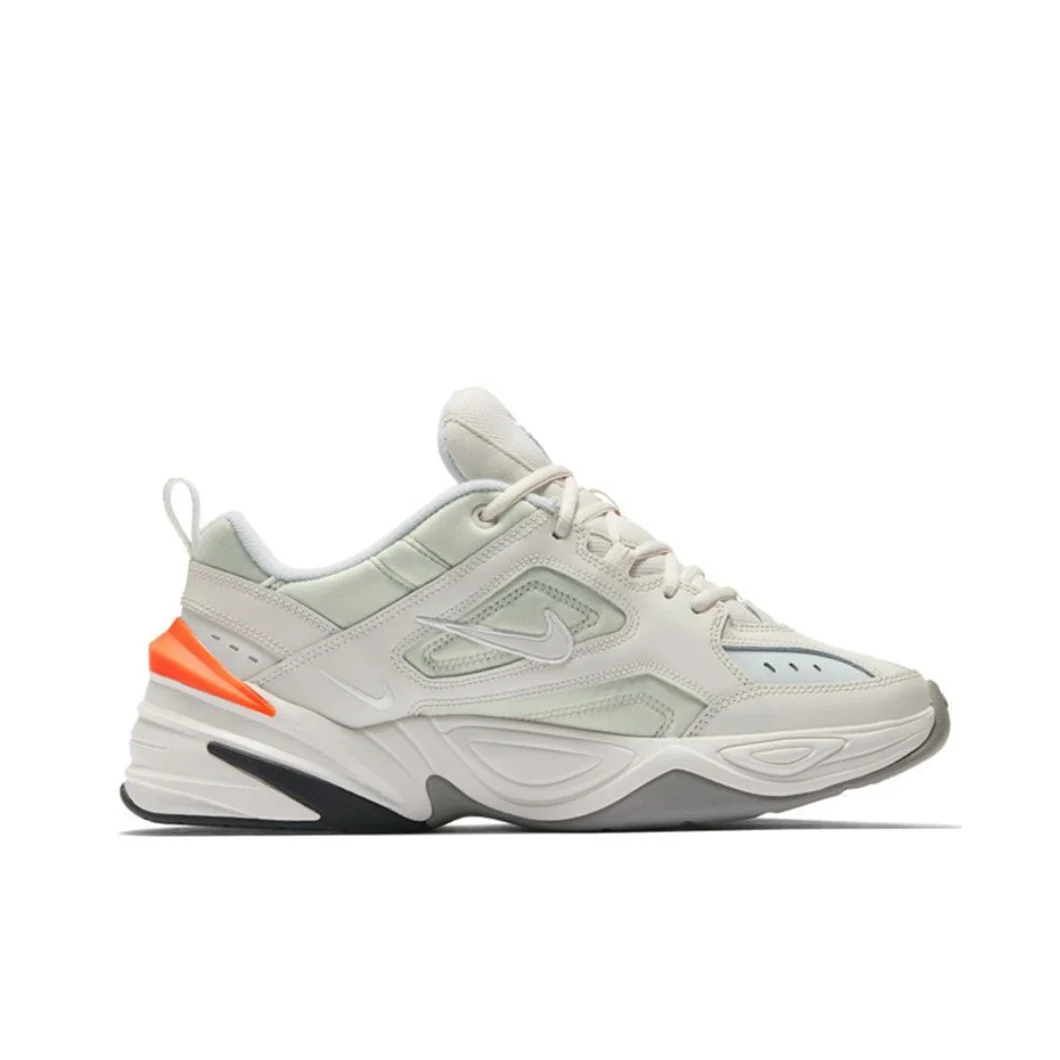 Nike New M2K Tekno Low Men's Sneakers Classic Retro Casual clunky shoes Lightweight cushioned comfort Sneakers Grey&light green