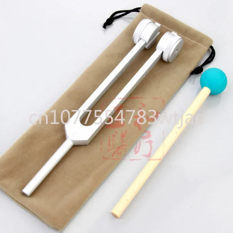 Various specifications of tuning forks, tuning fork hearing test, tuning fork delivery hammer and cloth bag