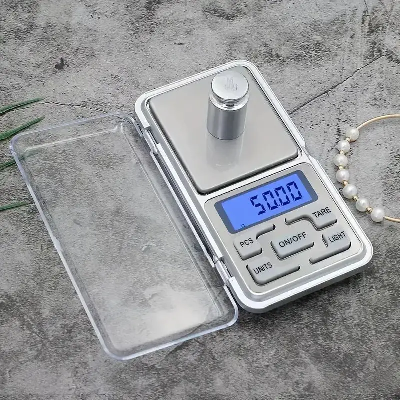 Digital Scale for Gold Sterling Silver Jewelry Scales Balance Gram Electronic Scales 100g/200g/300g/500g x 0.01g Mini Pocket