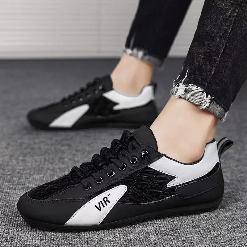 Men's Sneakers Non-slip Man  Fashion Casual Low Top Shoes Lightweight Men's Shoes Fashion Trend Outdoor Walking Shoes 2025