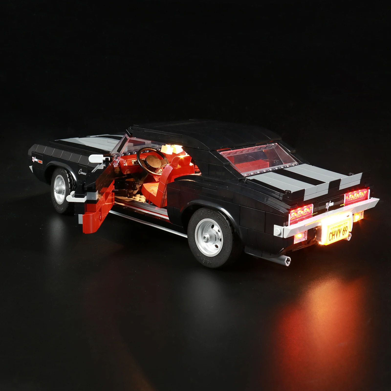 Vonado LED Light Kit For 10304 Chevroleted Camaro Z28 DIY Toys Set Not Included Building Blocks Only Lighting Kit