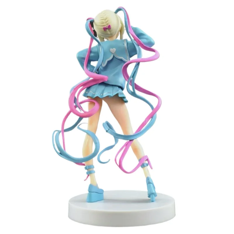17cm Needy Girl Overdose Anime Figura Pop Up Parade KAngel Figuras de ação Virtual Uploader Coleção PVC Modelo Ornamentos Brinquedos