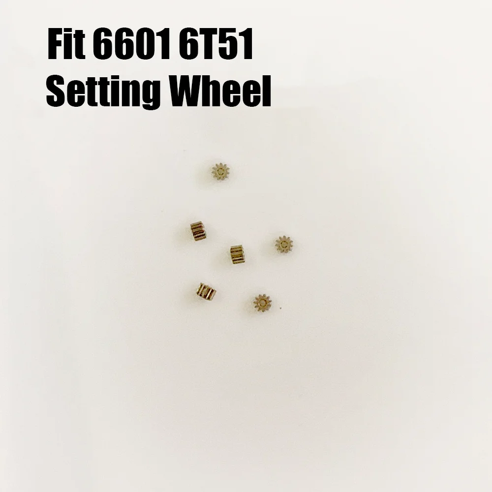 Watch Accessories Suitable for 6601 6T51 Movement Dial Wheel Watch Repair Parts Setting Wheel