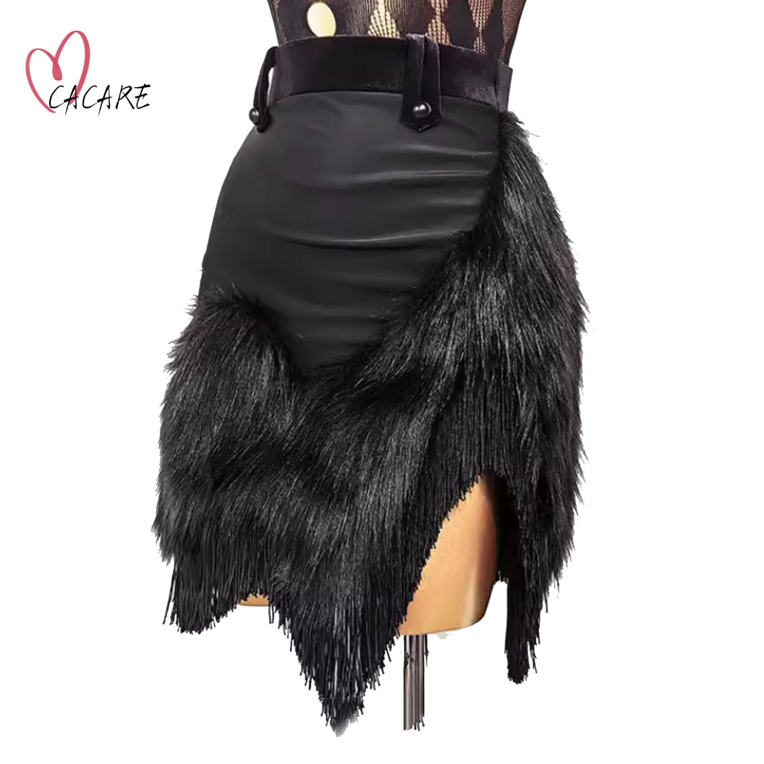 Latin Skirts Dance Wear Suit Party Dress Fringed Dress Skirt Latino Clothing Female Dress Dance Sports Costume Samba -L140