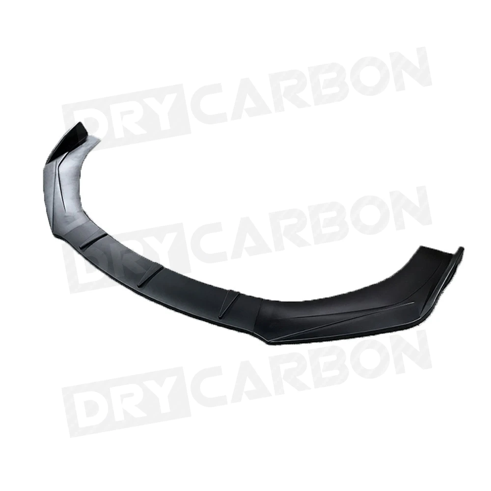 3PCS ABS Material Front Bumper Lip Spoiler For Universal Hatchback Cars Auto Front Lip Spoiler Splitters Apron