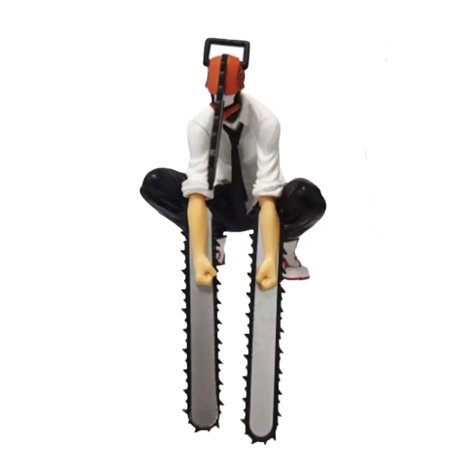 Chainsaw Man Denji Anime-Figur Denji/Power Actionfigur Chainsaw Man Denji Figurine Sammlermodell für Erwachsene Spielzeugpuppe