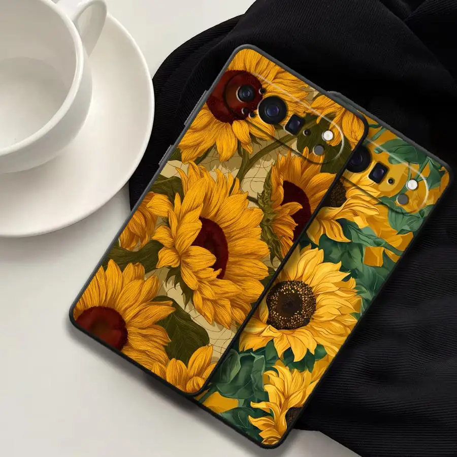 Sunflower Sea Funda Phone Cover Case for Google Pixel 10A 8a 6 7 8 Pro 6a 7a 9a 10 9 Pro XL view 2