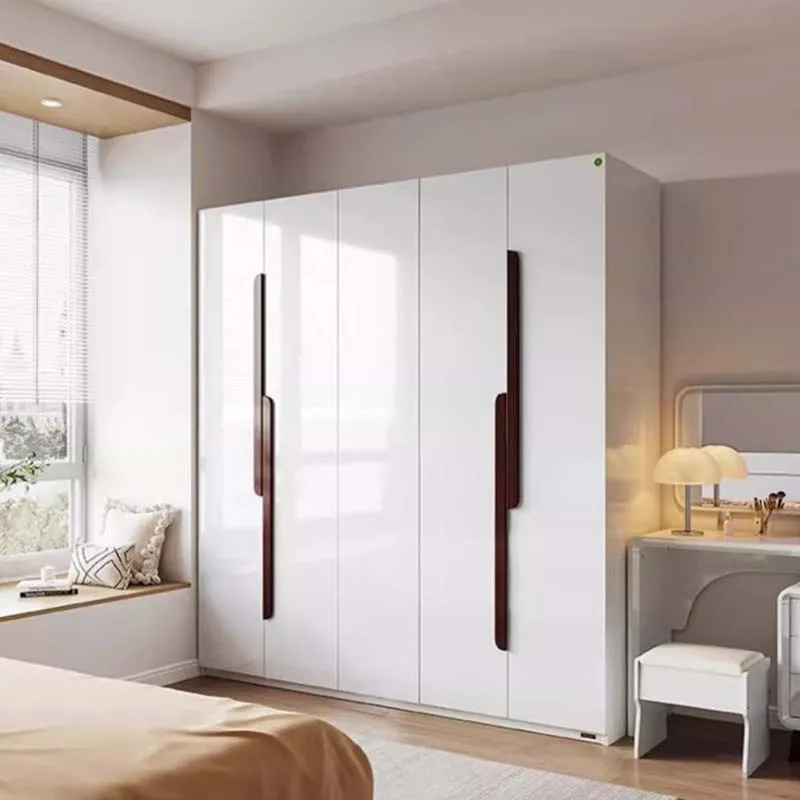 Wooden Modern Wardrobe White Nordic Room Clothes Closet Armable Bedroom Storage Room Ropero Armable De Ropa Bedroom Furniture