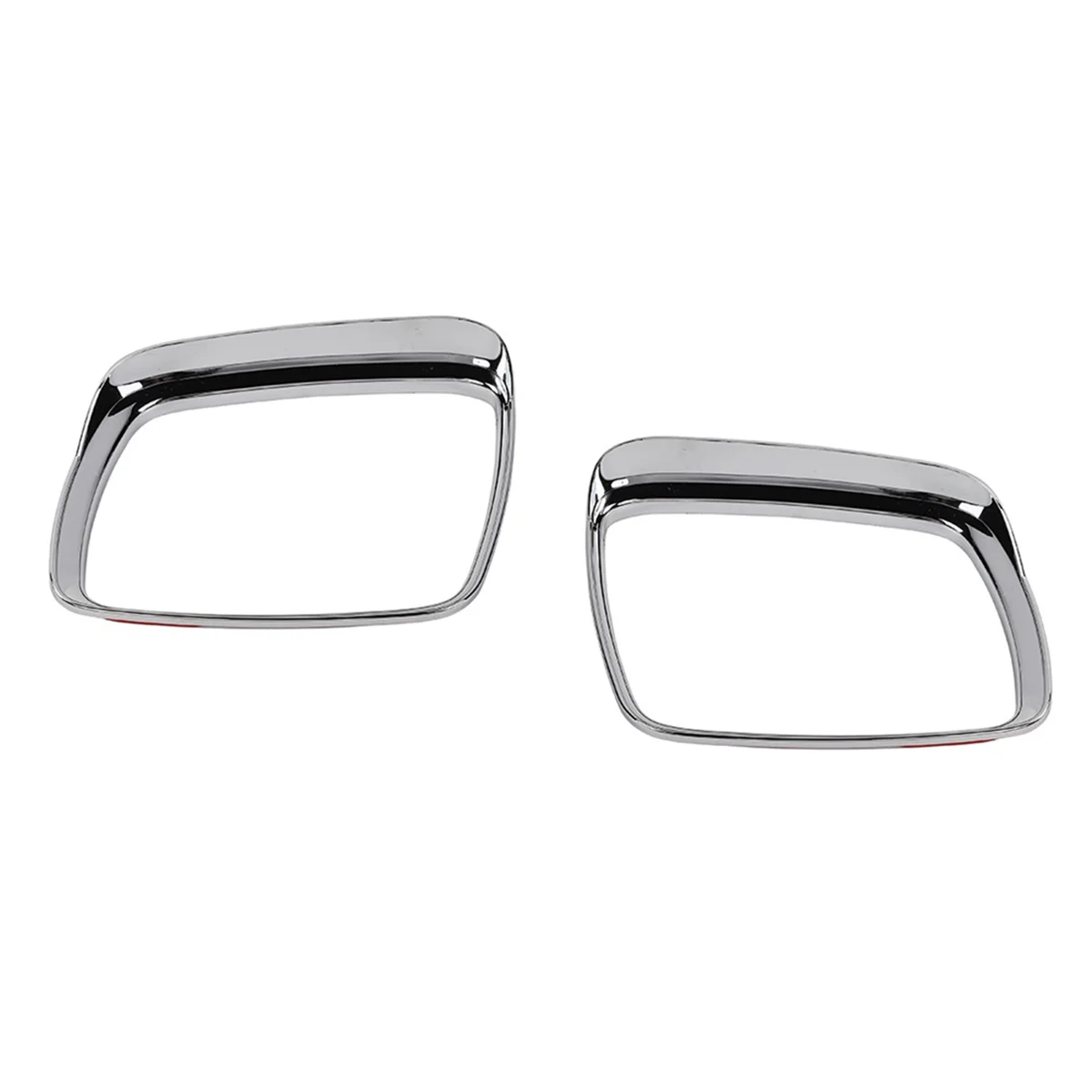 For Journey Freemont 2013-2016 Chrome Car Rear View Mirror Trim Rain Ryebrow Frame Sticker Accessories