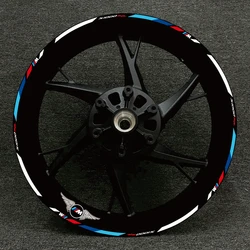 Motorcycle Racing equipment Wheel Tire Rim Decoration Adhesive Reflective Decal Sticker For BMW S1000XR s1000R 1000RR