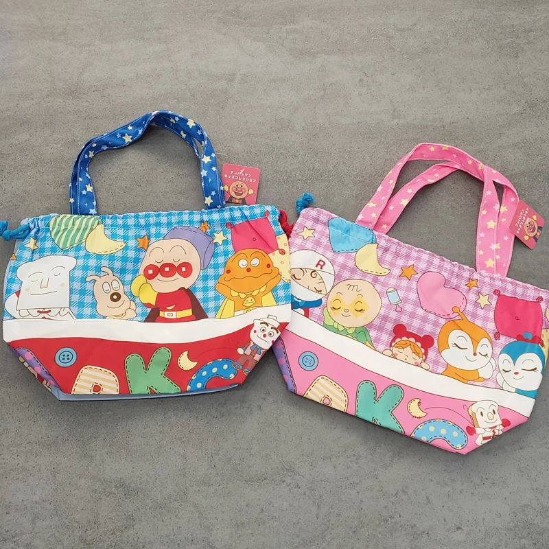 

Anime Anpanman Puzzle Kids Bag Lunch Box Gym Clothes Storage Mummy Handheld Bottle Bag Sundry Diaper Bags Toys Organizer