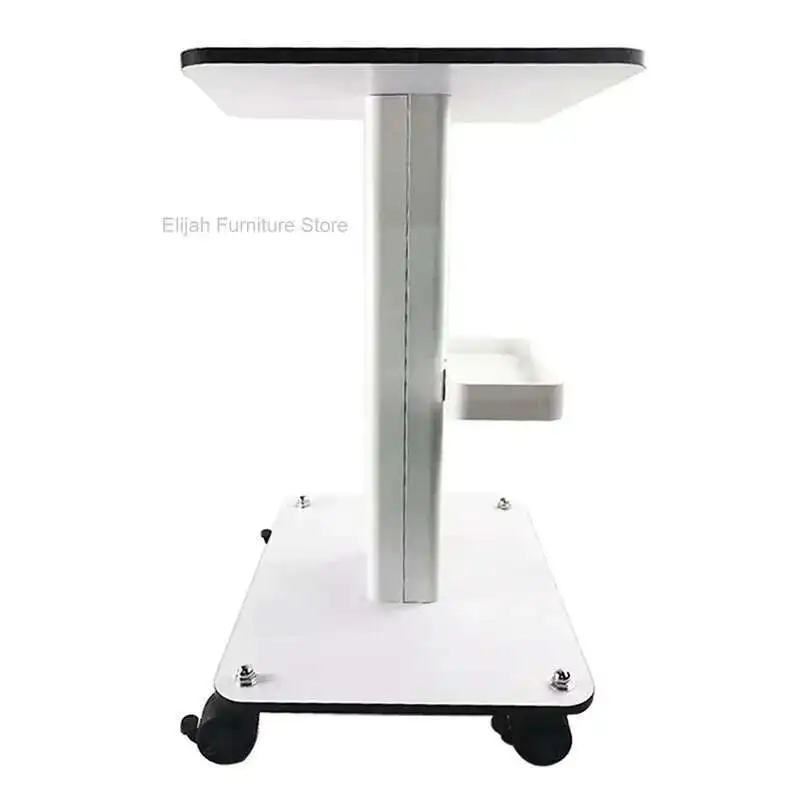 

White Salon Trolley Professional Beauty Cart Super Large Table SPA Trolley Machine With Wheels Trolley Cart For Salon Organizer