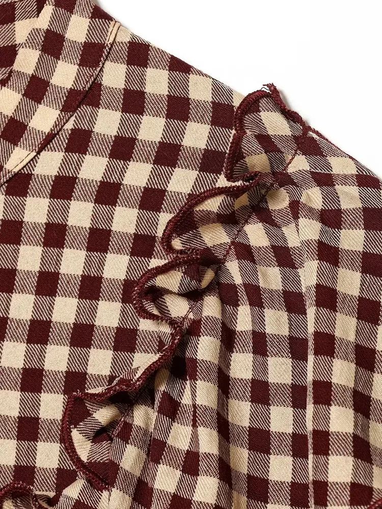 HH Vrouw Vroege Lente Mode Lange Mouwen Single Breasted Gestapeld Kant Decoratie Zoet Shirt Vrouwelijke Casual Veelzijdige Tops