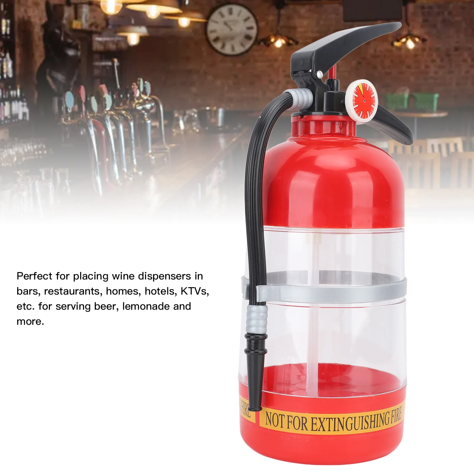 

2 литра бытовой ручной пресс для пива, огнетушитель, разделительный инструмент для вина, мини-диспенсер для воды, барный инструмент для ресторана