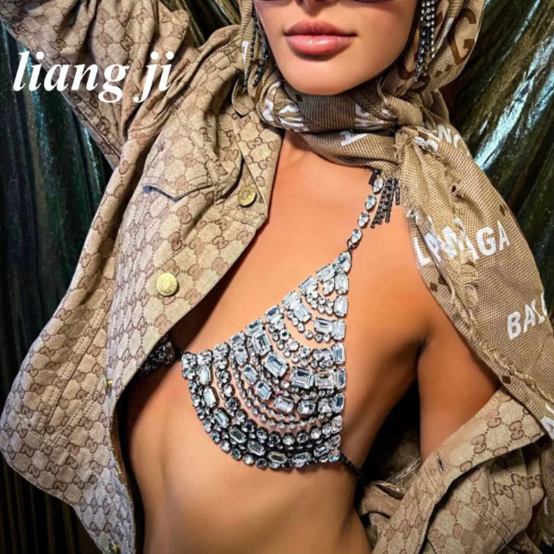 

Sexy Body Jewelry Crystal Bra Chain Bikini Sling Chest Chain Skirt Chain Luxurious Europe And America New Style Body Chain