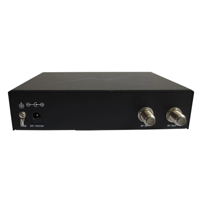 Modulateur de tête de télévision numérique, multi-canaux, portable, IP vers 4 RF, dvb-c, edge qam, dvb-t