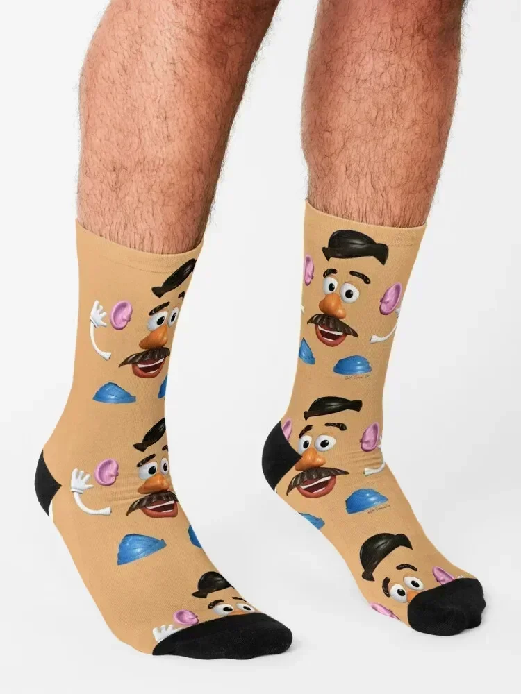 자신이 직접 만든 포테이토 씨! 양말 하키 겨울 선물 스타킹 남성 런닝 남성용 양말 여성 겨울 디자이너 발목 양말 소녀 남성용