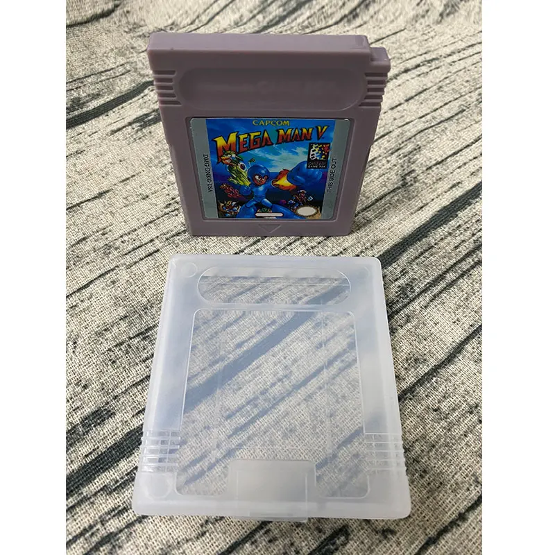 MEGA MAN V 16 Bit Video Game Cartridge Console Card for Series English Language Edition