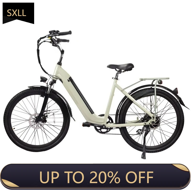 

Электровелосипед SXLL 500W с широкими шинами, 26-дюймовая рама из алюминиевого сплава, электрический велосипед для взрослых