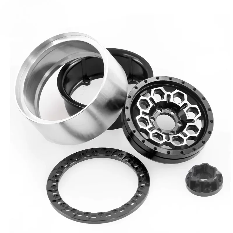 

2.2 Beadlock Wheel Rim Hub For 1/8 RC Car Wraith 90018 90053 90048 Hammer Rey 4WD TRX-4 TRX-6 SCX10 D90