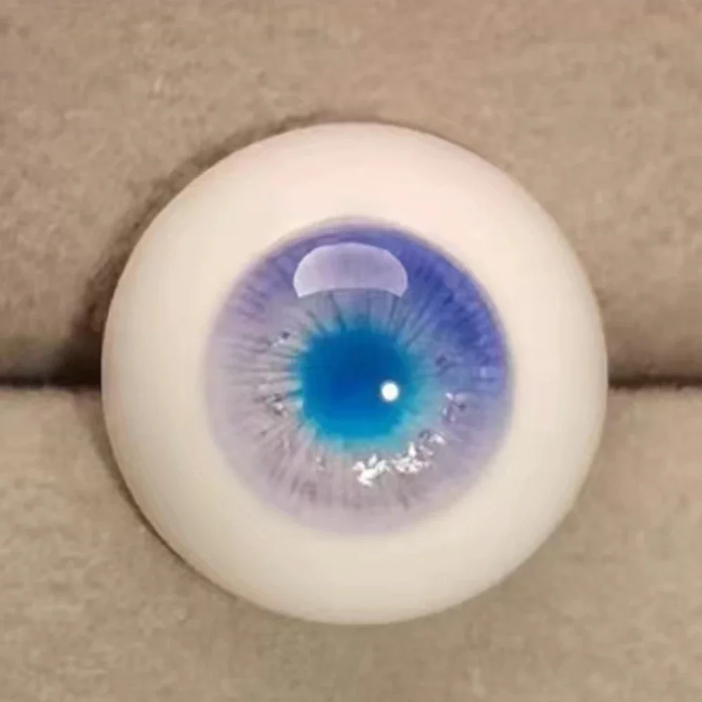 Doll Eyes Resin DIY Handmade Doll Eyeball 10/12/14/16/18mm Doll Accessories For 1/4 1/6 1/8 1/3 BJD OB11 Plaster Eye