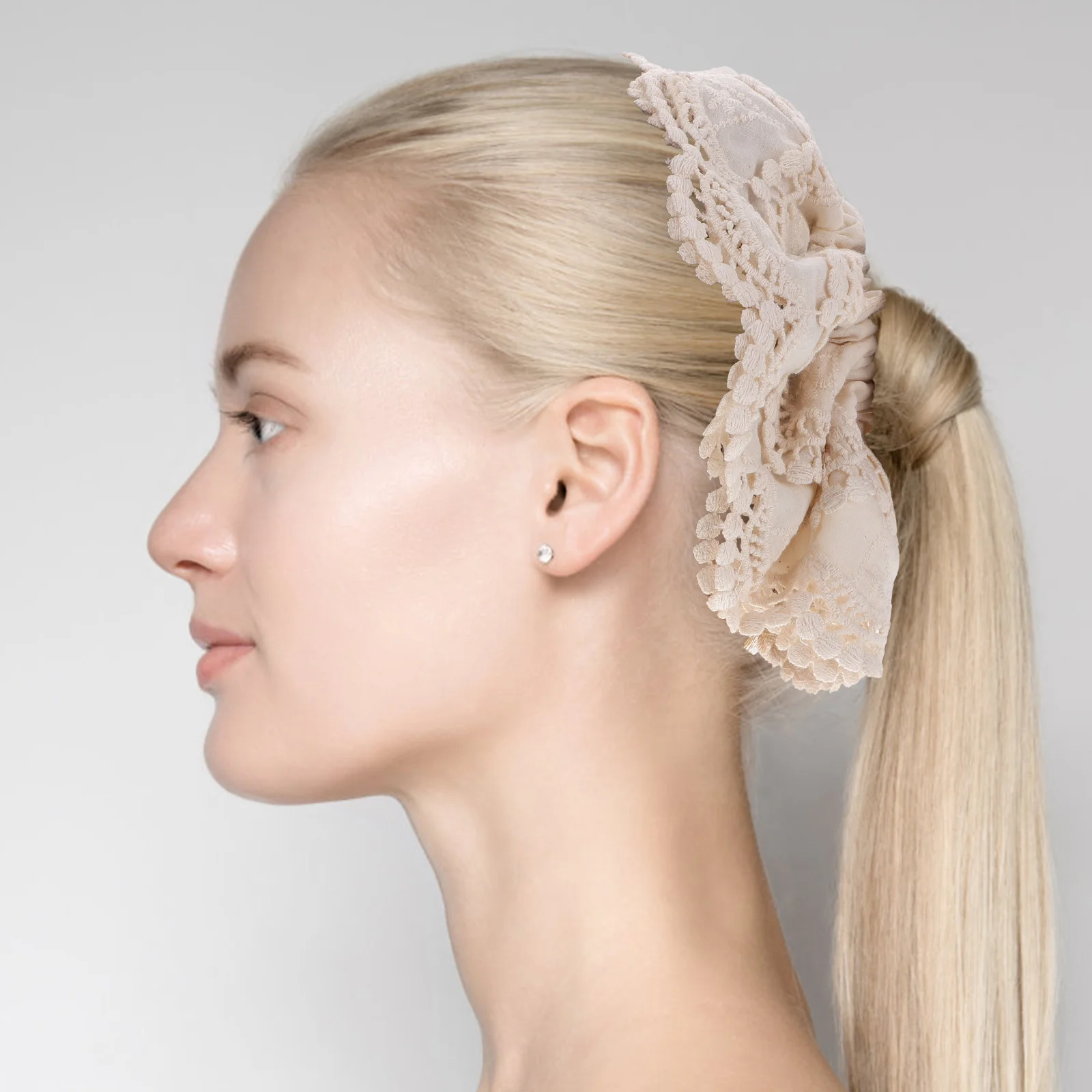 

Большие резинки для волос для женщин, большие резинки для волос для густого корейского стиля, аксессуары для волос, держатели для хвоста, мягкие эластичные волосы