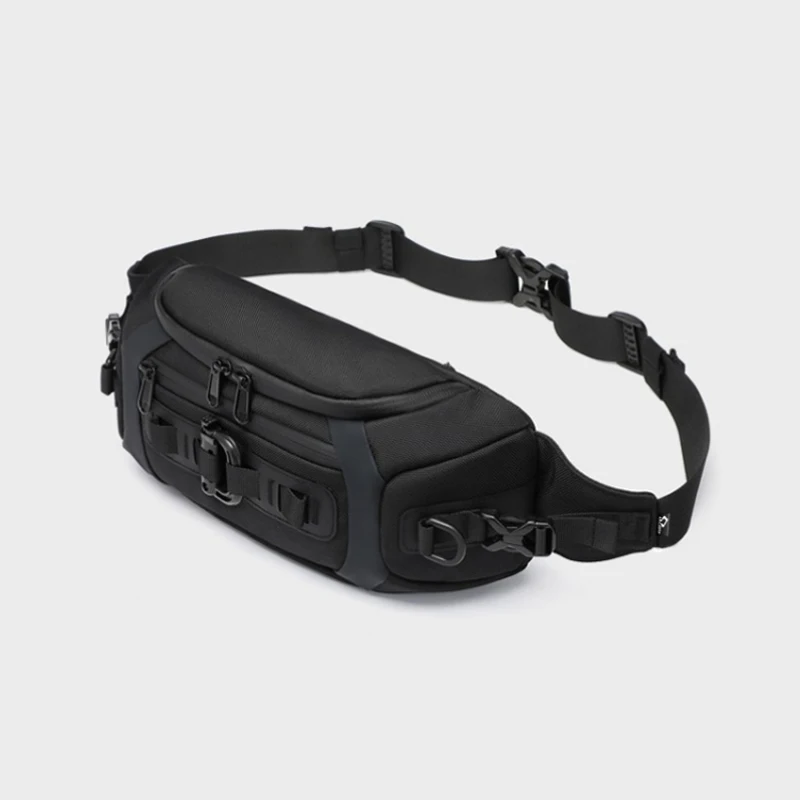 

Waist Bag Fashion Men Outdoor Sports Tactical Fanny Pack Multifunction Waterproof Male Chest Bag Mens Crossbody Bags Bum