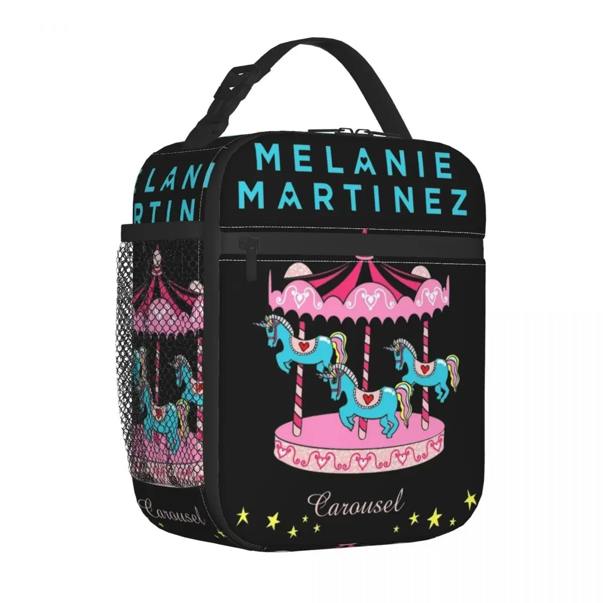 Insulated Lunch Tote Bag Carousel Melanie Martinez Product Lunch Container Causal Thermal Cooler Lunch Box for School