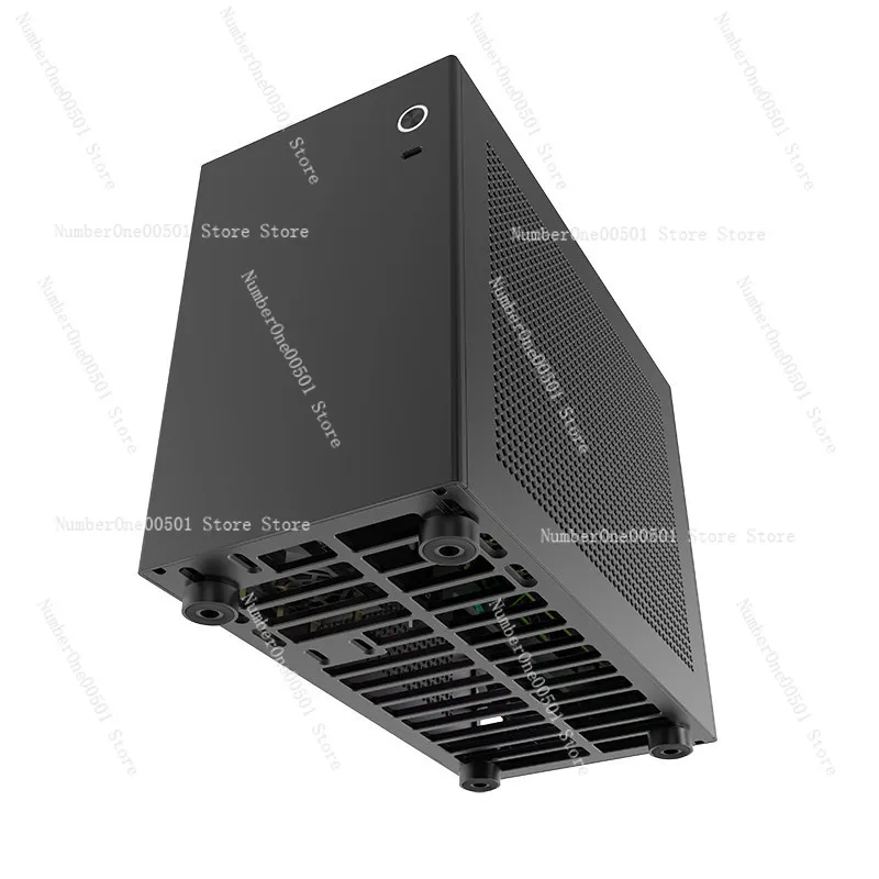Lzmod mini H1-YTX 1.0 7.82L ITX Case Collaboration with Zhuangjiyuan Supports Maxsun YTX and Dual-Slot GPU