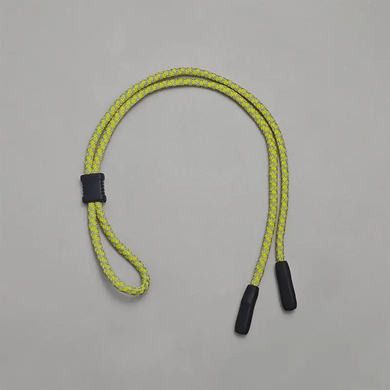 Brillenkette Rutschfeste Sonnenbrillenkordel Reflektierendes Brillenband Brillenhalter Sport Verstellbares Brillenband für den Hals