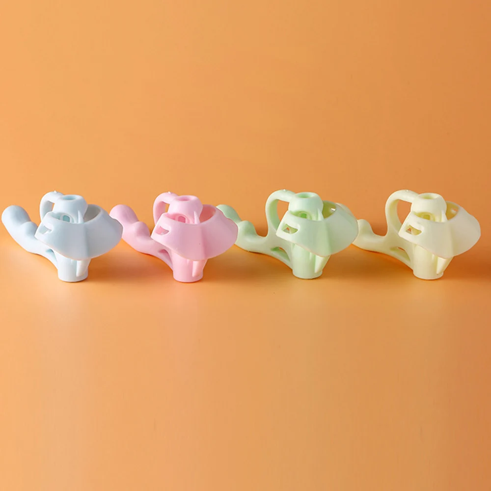 1PCS Children Silicone Pencil Holder Correction Device For Students Five Finger Pen Holder Writing Hold Pen Grip Posture Tool