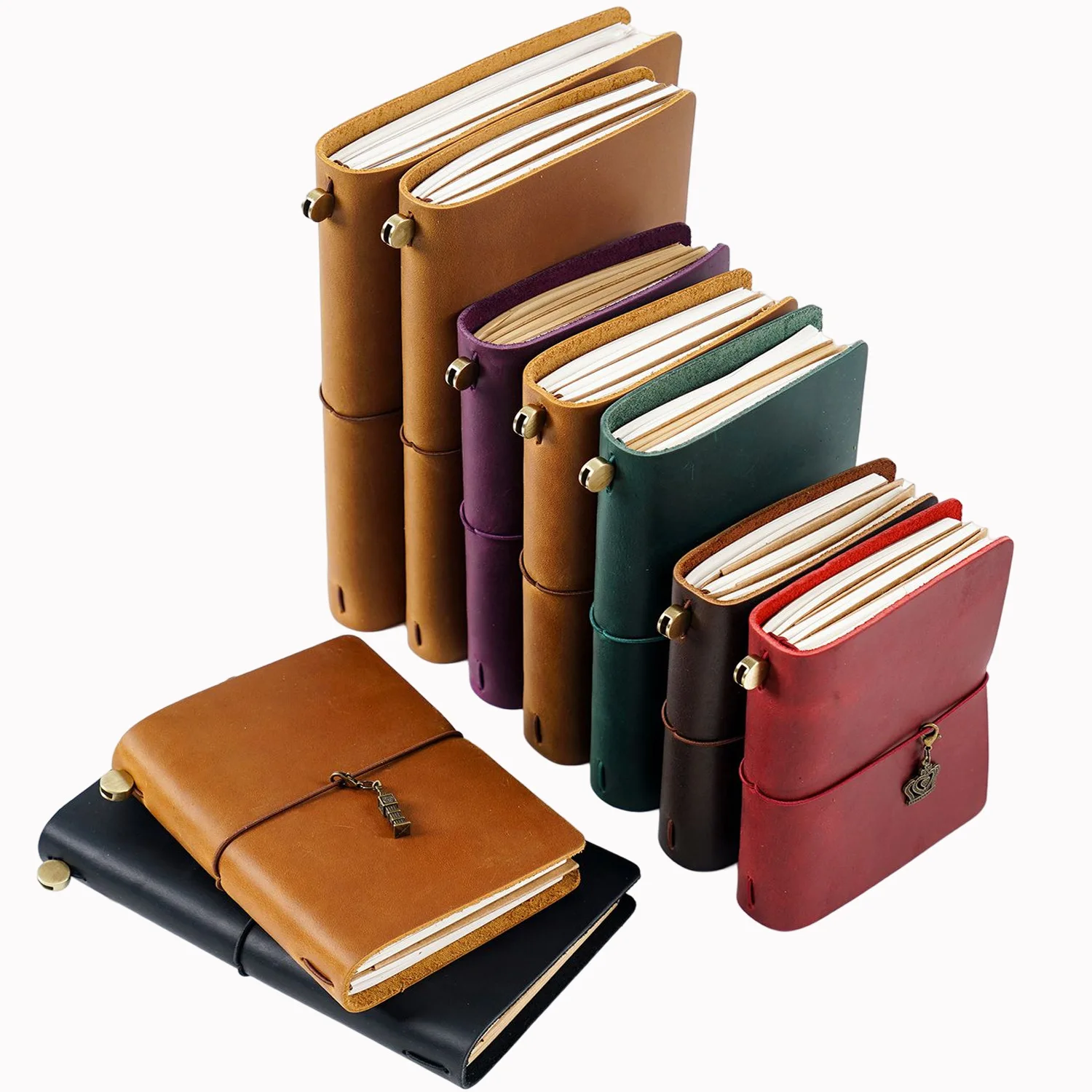 Carnet de voyage vintage en cuir véritable, carnet de croquis en cuir de vachette fait à la main, carnet de voyage, inner liberty, journal intime du voyageur, licence de rédivision