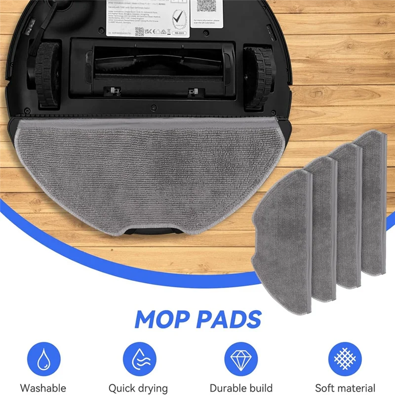 N89R 22 قطعة ل Eufy X8 Pro سلسلة جهاز آلي لتنظيف الأتربة استبدال أجزاء X8 Pro اكسسوارات عدة فرش رئيسية فرشاة