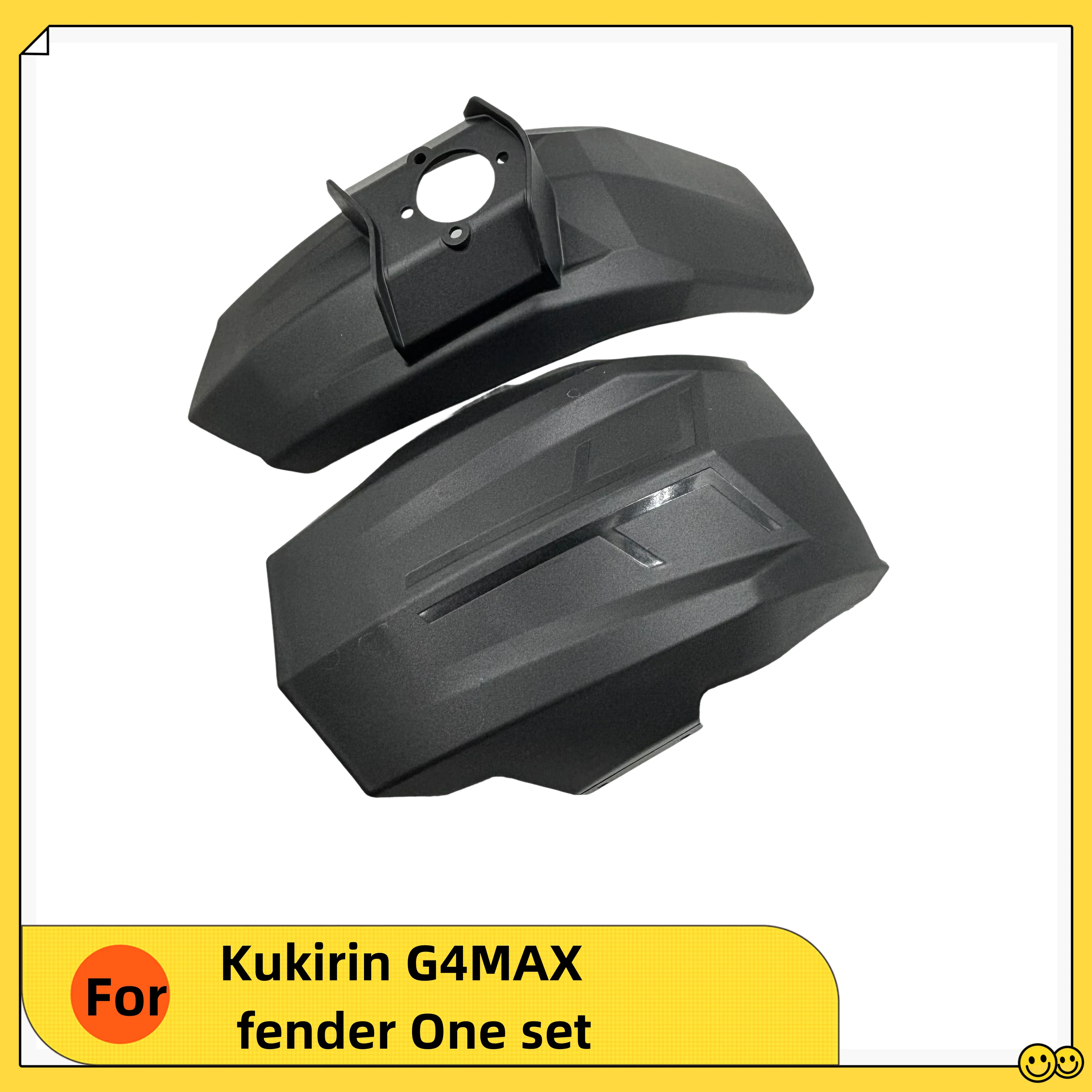 

Origianl KUGOO Kukirin G4MAX Front and Rear Fender Electric Scooter Wheel Front & Rear Mudguard Spare Parts，Kukirin spare Part