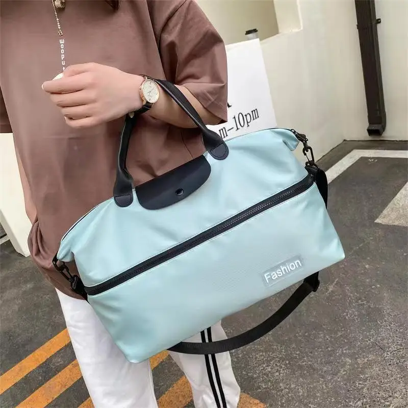 Expandable Large Capacity Luggage Organizer Travel Handbag Dry And Wet Separation Sports Fashion Multifunctional bags for women