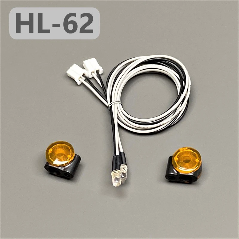 RC Truck LED Yellow Position Light The Width Lamp for 1/14 Tamiya Tipper SCANIA 770S 56368 VOLVO ACTROS BENZ MAN LESU Car