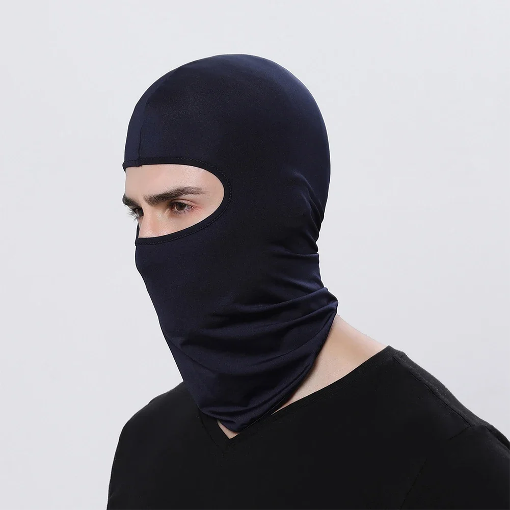 Balaclava Motorcycle Face Mask Moto Helmet Bandana Hood Ski Neck Full Face Mask Windproof Dustproof Face-Shield Men's Biker Mask